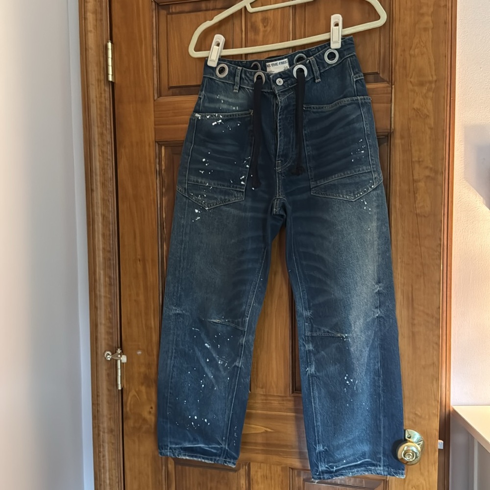 We The Free Moxie Pull-On Barrel Jeans - Picture 4 of 6